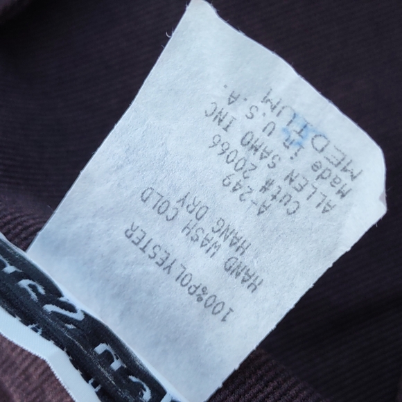 ALLEN SAMO LADIES VINTAGE METAL ACCENTED  LUXURY SWEATER JACKET (USA) - Picture 17 of 17